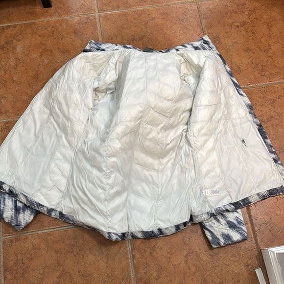 Athleta Altitude Lightweight Goose Down Puffer Jacket Size L - Picture 6 of 10
